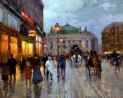 Le Place de l'Opera - 爱德华·科尔特斯